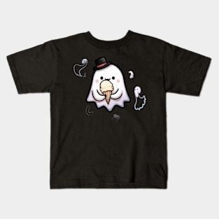 Icecream lover ghost Kids T-Shirt